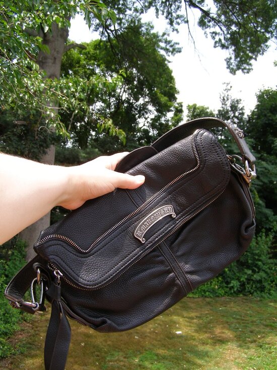 b. makowsky Handbags - $218 EUC B. MAKOWSKY pebbled leather black Shoulder bag/Clutch
